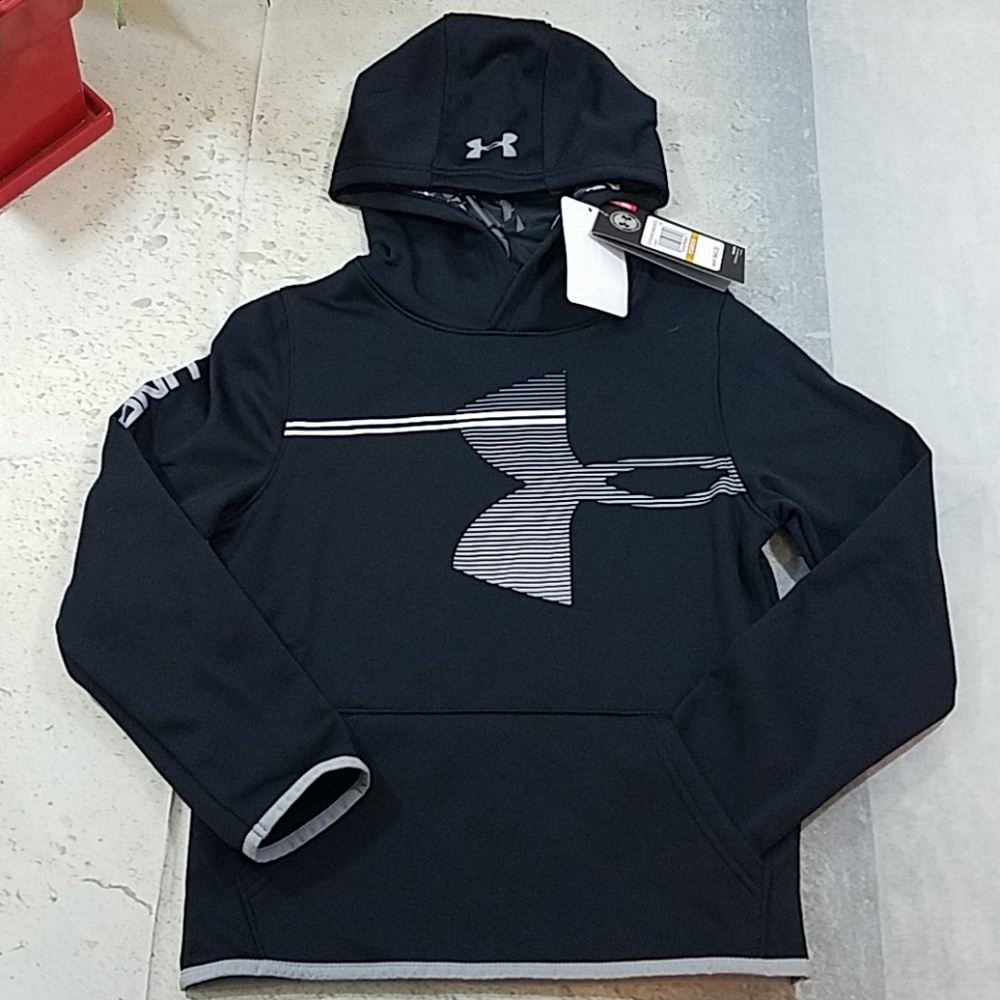 Under Armour Boys Fleece Hoodie - Picture 2 of 8